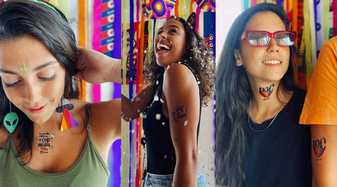Ag&ecirc;ncia online de viagens distribui tatuagens tempor&aacute;rias com mensagens contra ass&eacute;dio e a favor da diversidade - Divulgação