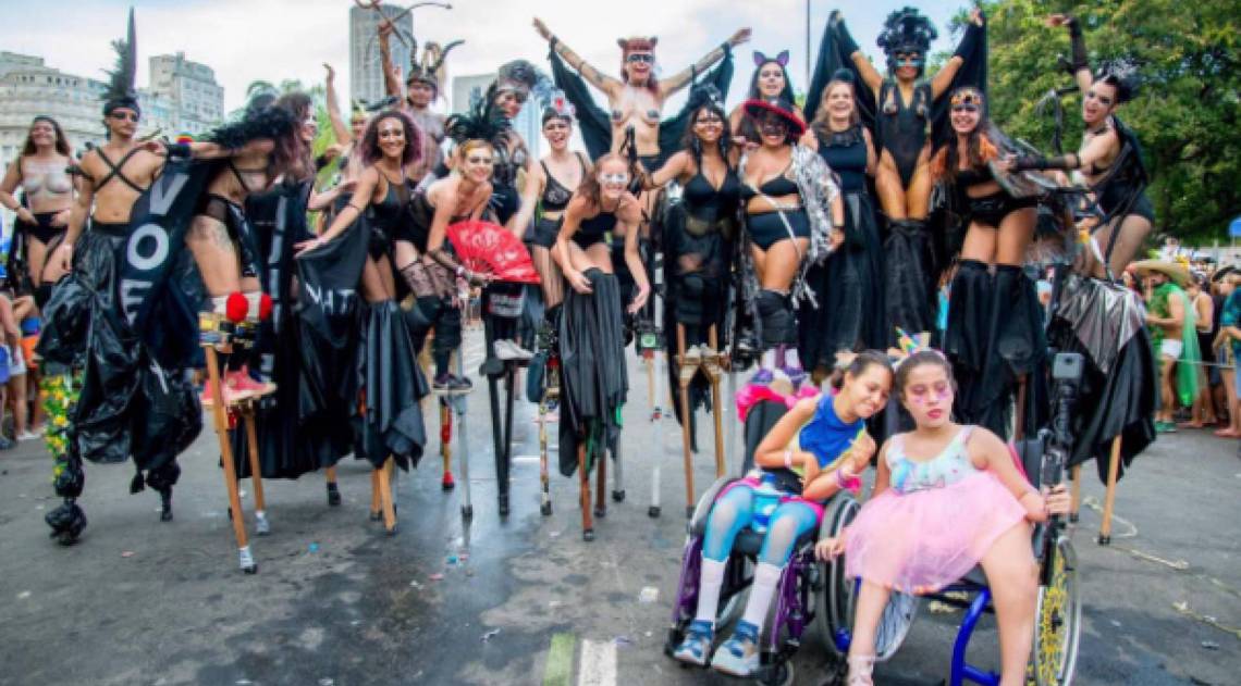 Inclusão social e meio ambiente são do carnaval Consciente, da Liga dos Amigos do Zé Pereira - Divulgação