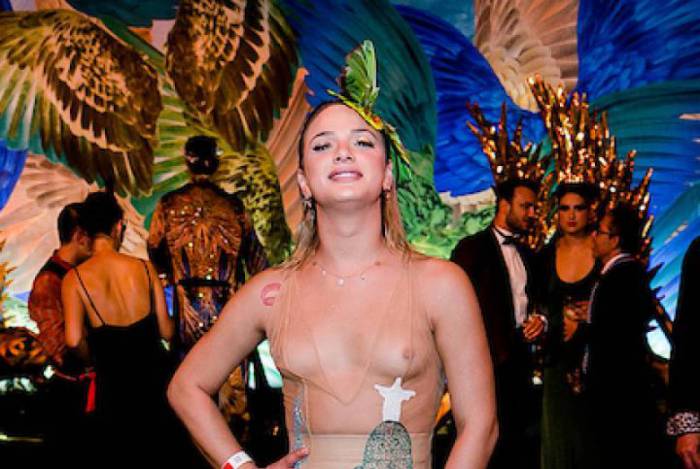 Glamour Garcia no Baile do Copa 2020 - Miguel Sá/Divulgação