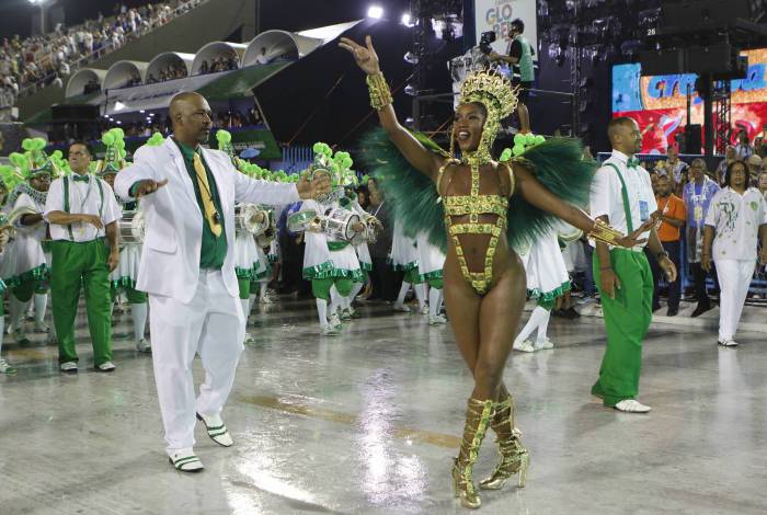 eRio de Janeiro - RJ  - 22/02/2020 - Carnaval 2020 - Desfile da EScola de Samba Imperatriz Leopoldinense, na Avenida Marques de Sapucai, centro do Rio -  Foto Reginaldo Pimenta / Agencia O Dia