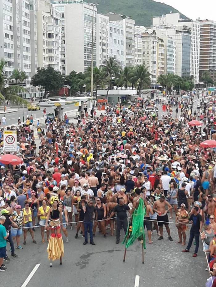 Bloco Du Rio, Copacabana