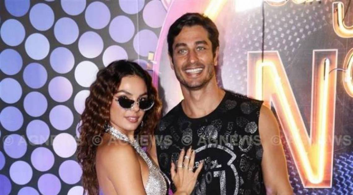 Isis Valverde e André Resende no camarote N1 - Lucas Ramos / AgNews