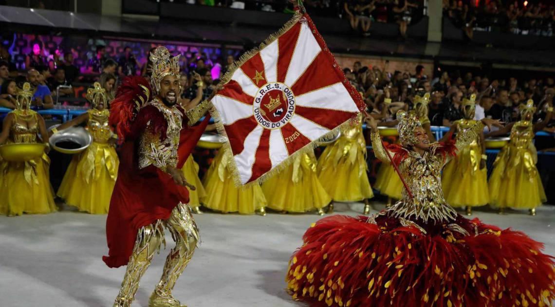 Carnaval 2020 - Desfile da Escola de Samba do Grupo Especial, G.R.E.S Unidos da Viradouro, no Sambódromo da Marquês de Sapucaí, no centro da cidade do Rio de Janeiro nesta segunda (24). Foto: Gilvan de Souza/Agência O Dia