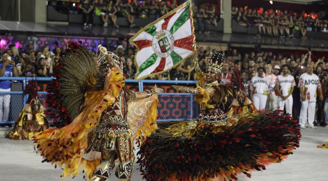 Grande Rio, escola de Duque de Caxias, conquistou o segundo lugar no Carnaval de 2020
- Luciano Belford/Agência O Dia