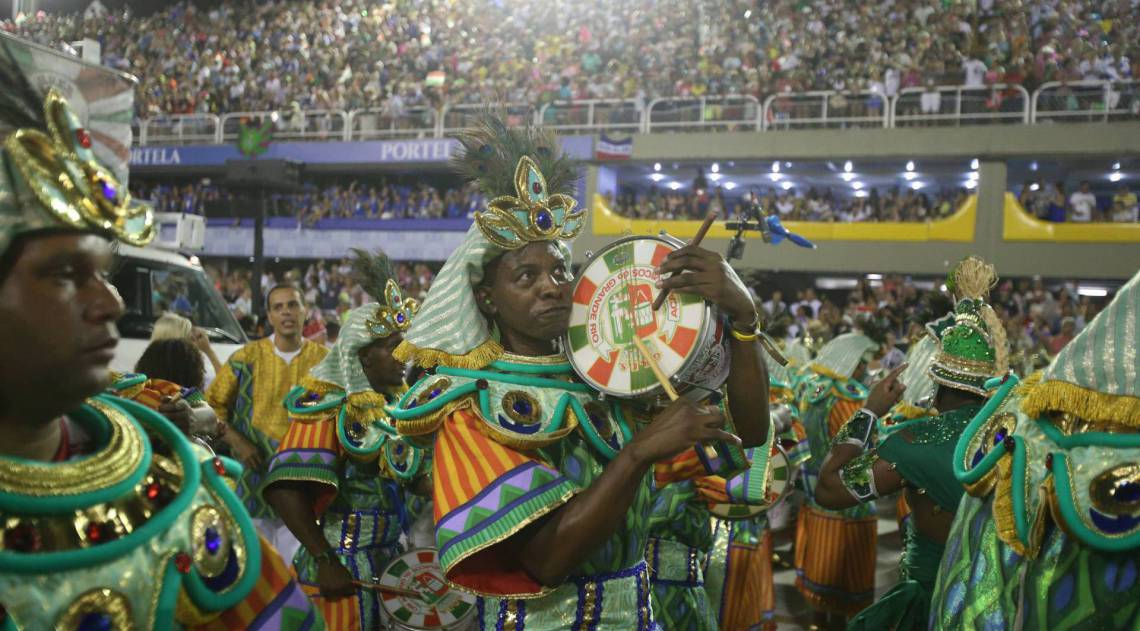 Grande Rio levantou a Sapuca&iacute; - Daniel Castelo Branco / Ag&ecirc;ncia O Dia