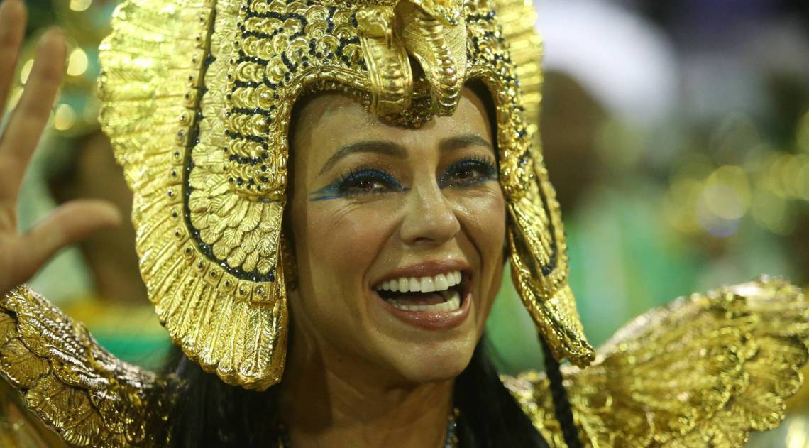 Grande Rio foi a quinta escola a desfilar neste domingo