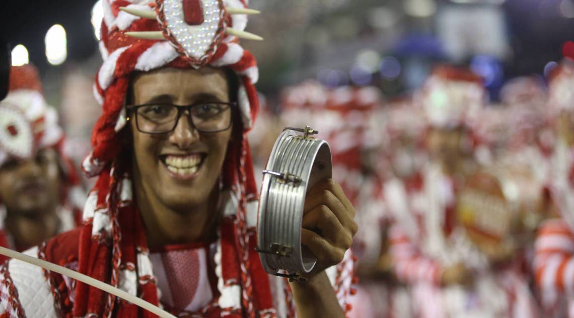 Viradouro foi a segunda escola a desfilar neste domingo