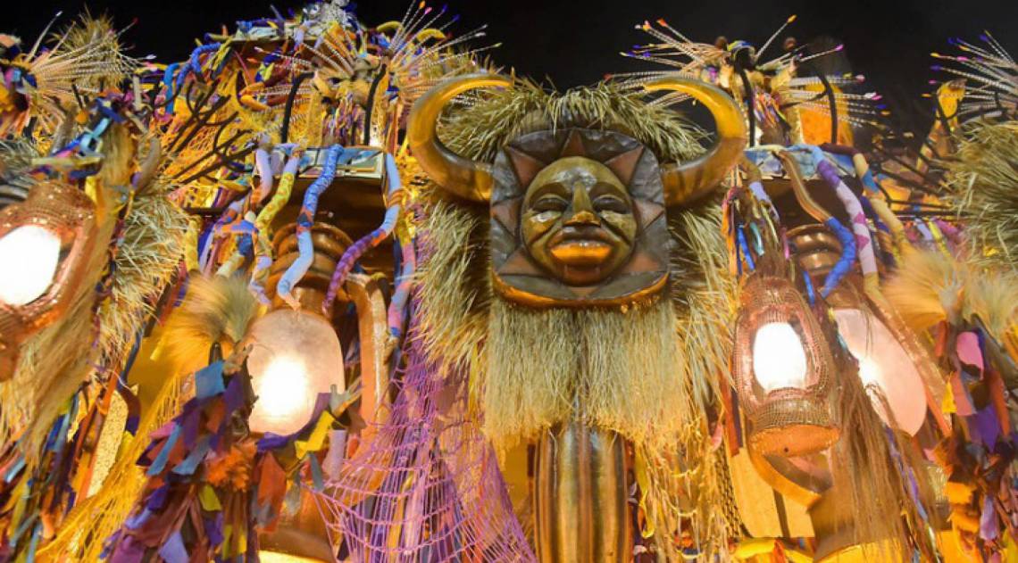 Grande Rio foi a quinta escola a desfilar neste domingo
