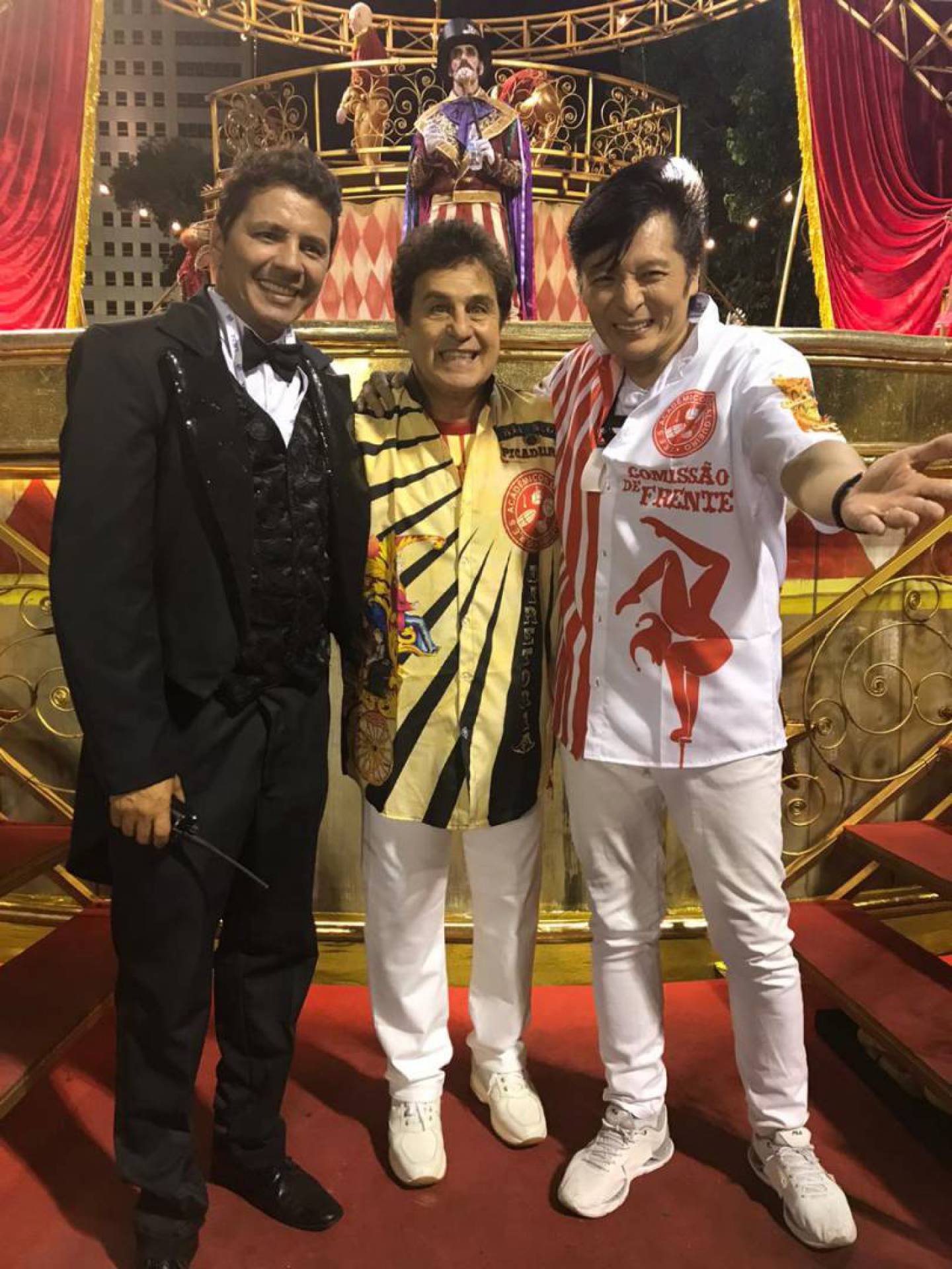 Marcos Frota leva mais de 70 artistas circenses para desfile do Salgueiro na Sapucaí - Anderson Justino/ Agência O DIA