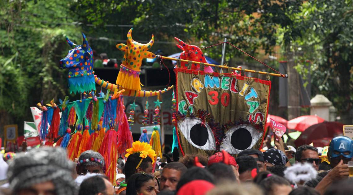 Bloco das Carmelitas em Santa Teresa. 