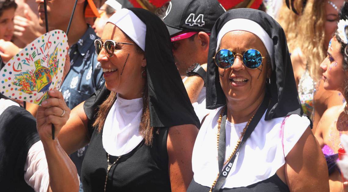 Bloco das Carmelitas em Santa Teresa. 