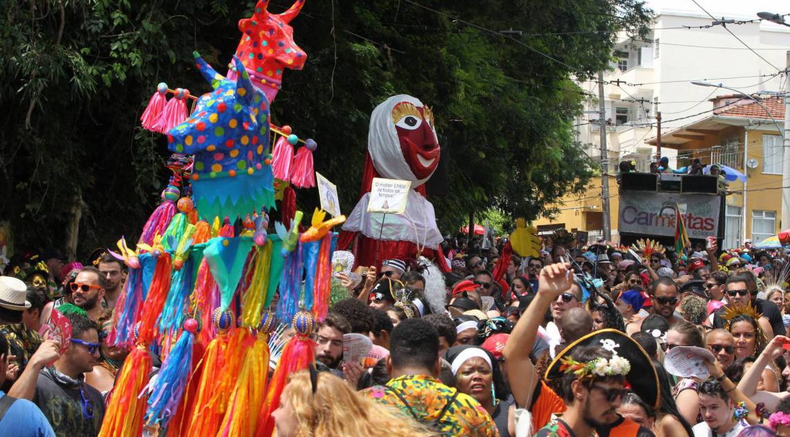 Bloco das Carmelitas em Santa Teresa. 
