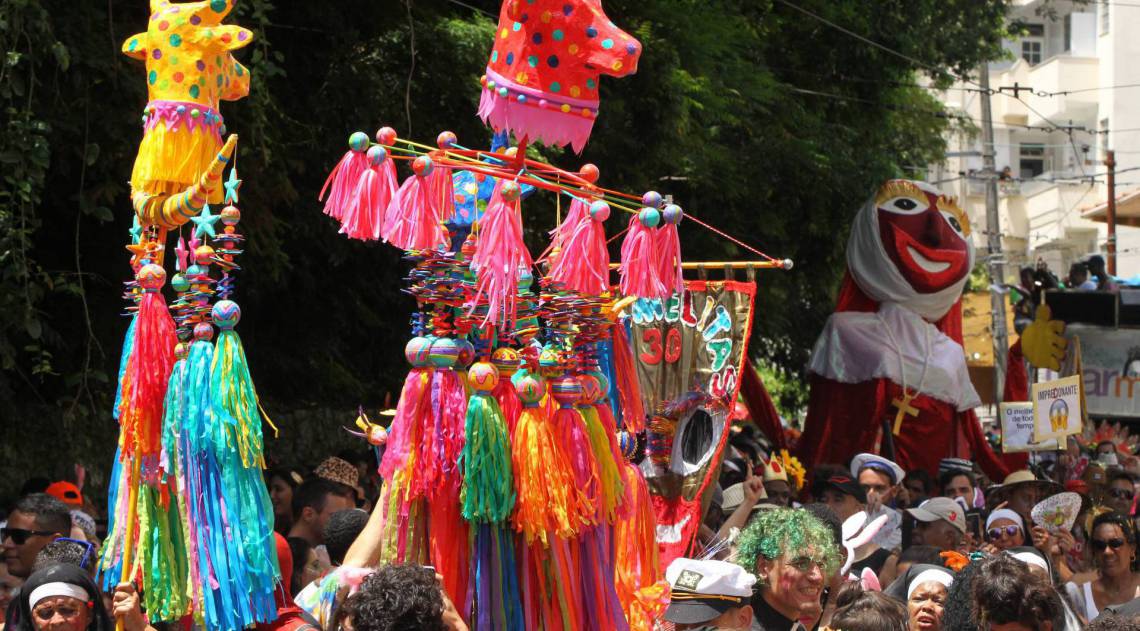 Bloco das Carmelitas em Santa Teresa. 