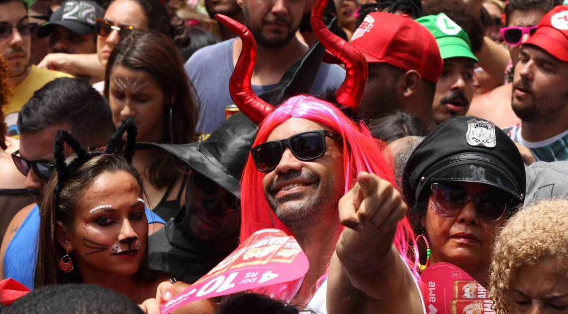 Bloco das Carmelitas em Santa Teresa. 