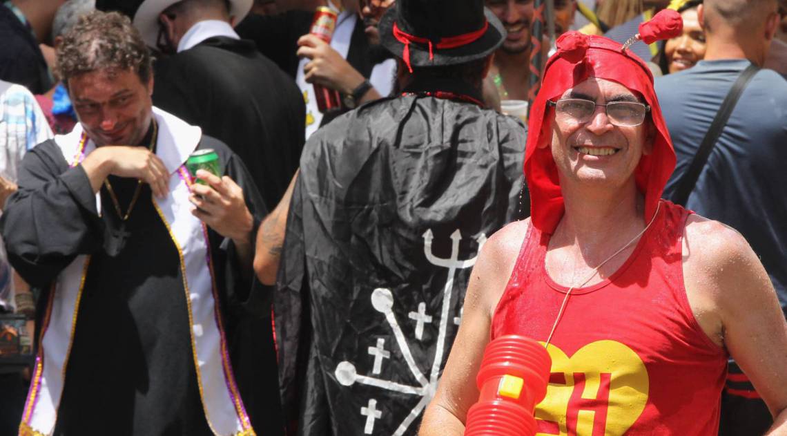 Bloco das Carmelitas em Santa Teresa. 