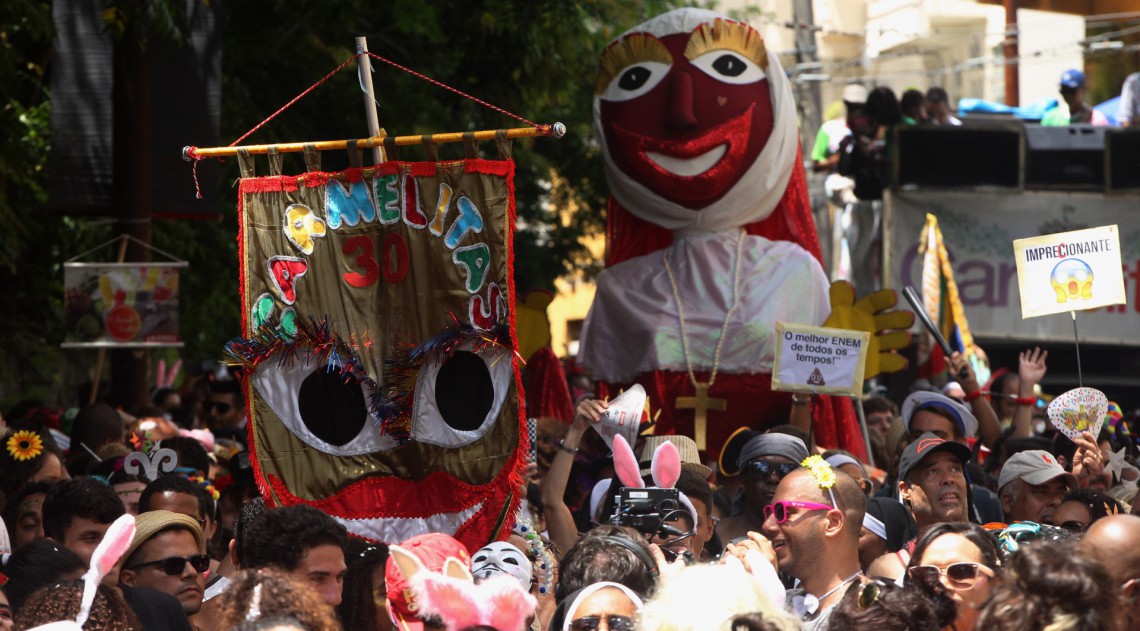 Bloco das Carmelitas em Santa Teresa. 