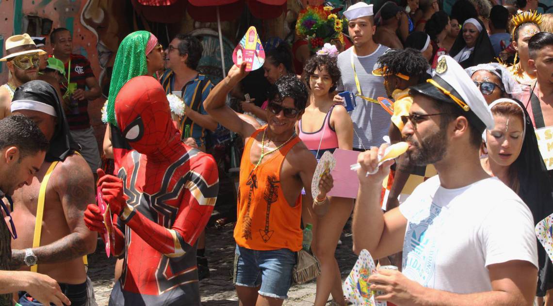 Bloco das Carmelitas em Santa Teresa. 