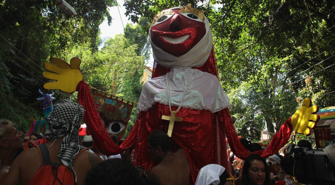 Bloco das Carmelitas em Santa Teresa. 