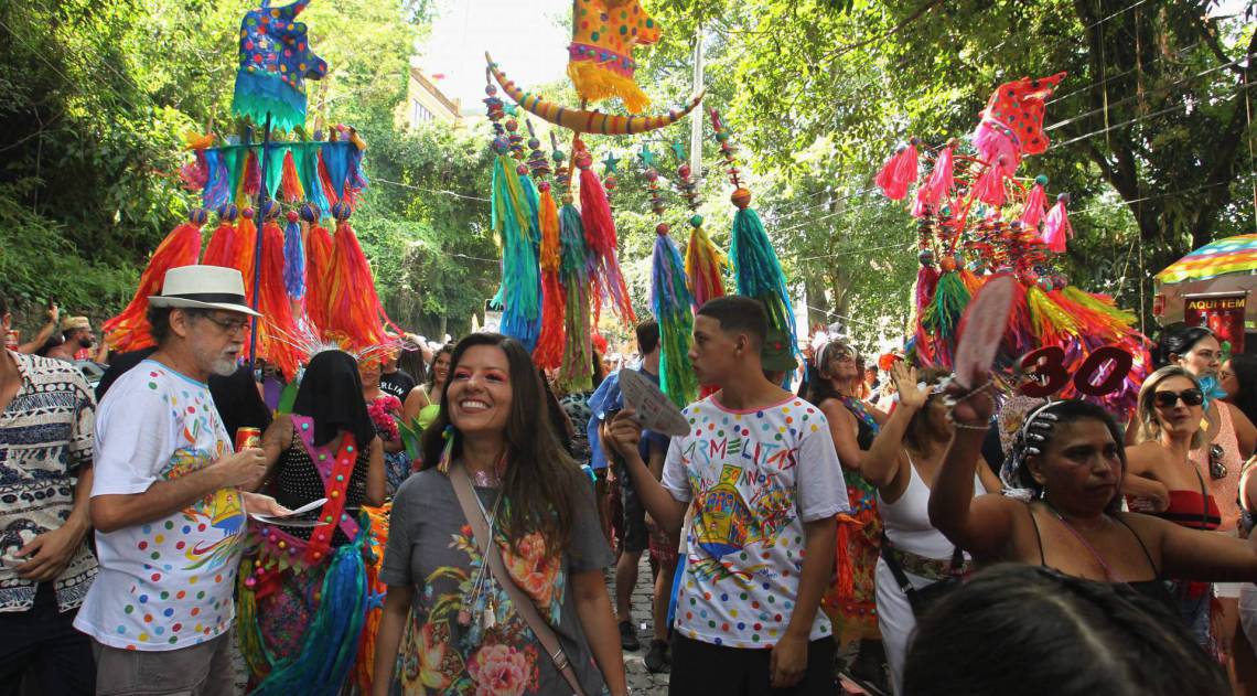 Bloco das Carmelitas em Santa Teresa. 