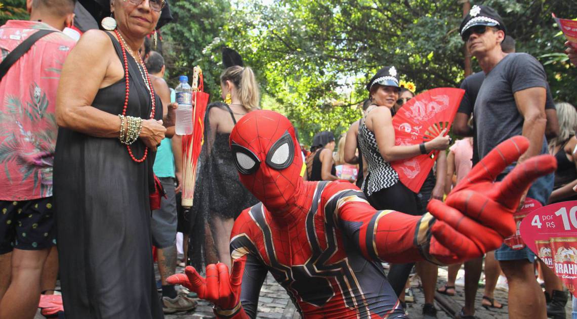 Bloco das Carmelitas em Santa Teresa. 