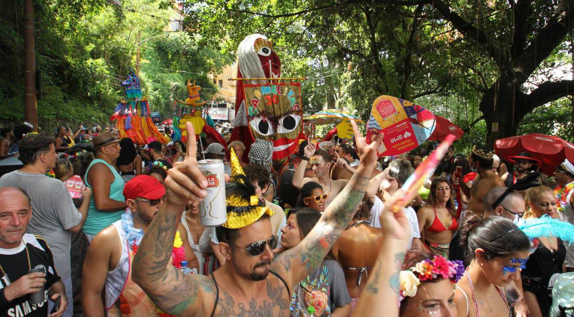 Bloco das Carmelitas em Santa Teresa. 