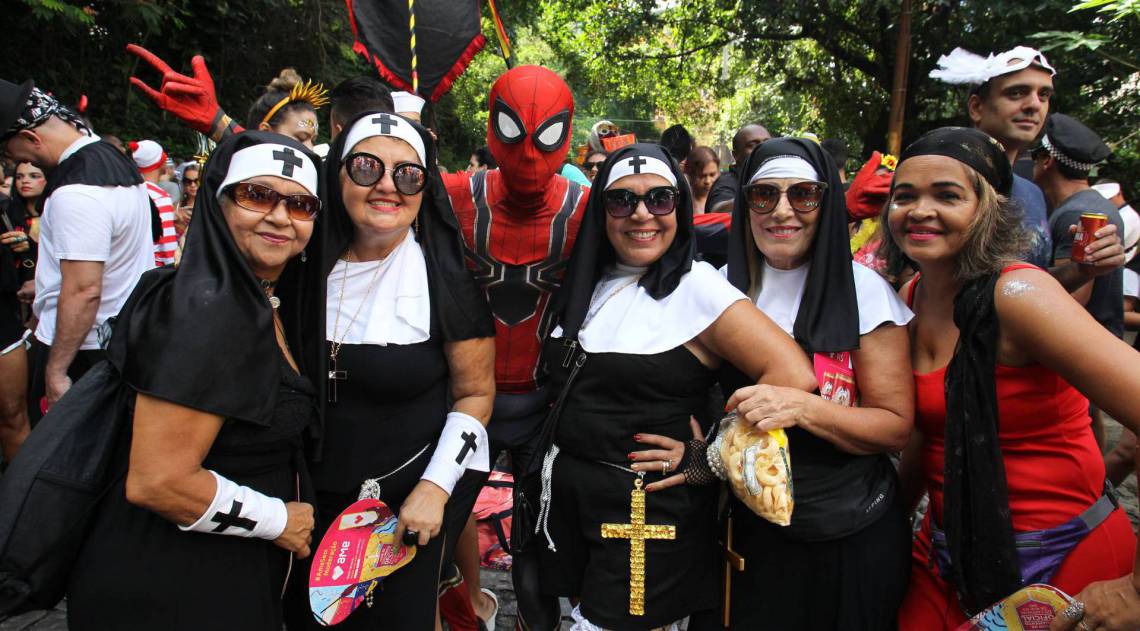Bloco das Carmelitas em Santa Teresa. 