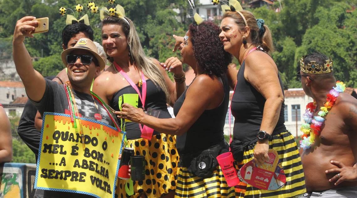 Bloco das Carmelitas em Santa Teresa. 