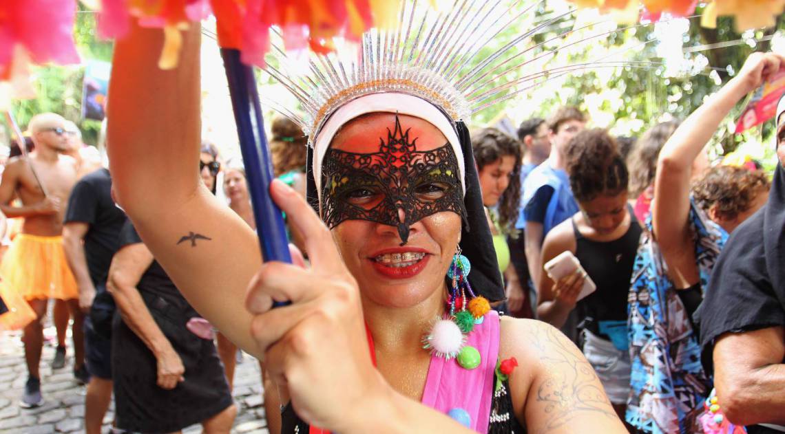 Bloco das Carmelitas em Santa Teresa. 