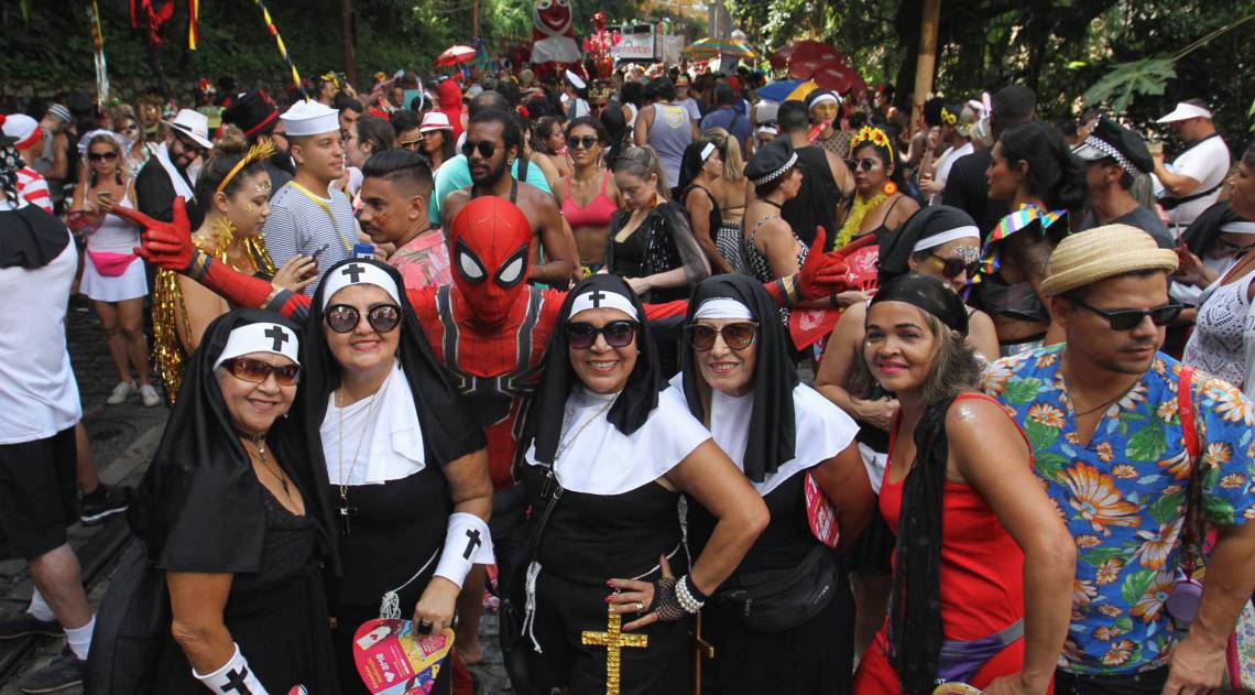 Bloco das Carmelitas em Santa Teresa. 