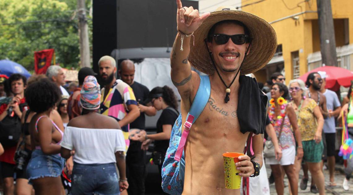 Bloco das Carmelitas em Santa Teresa. 