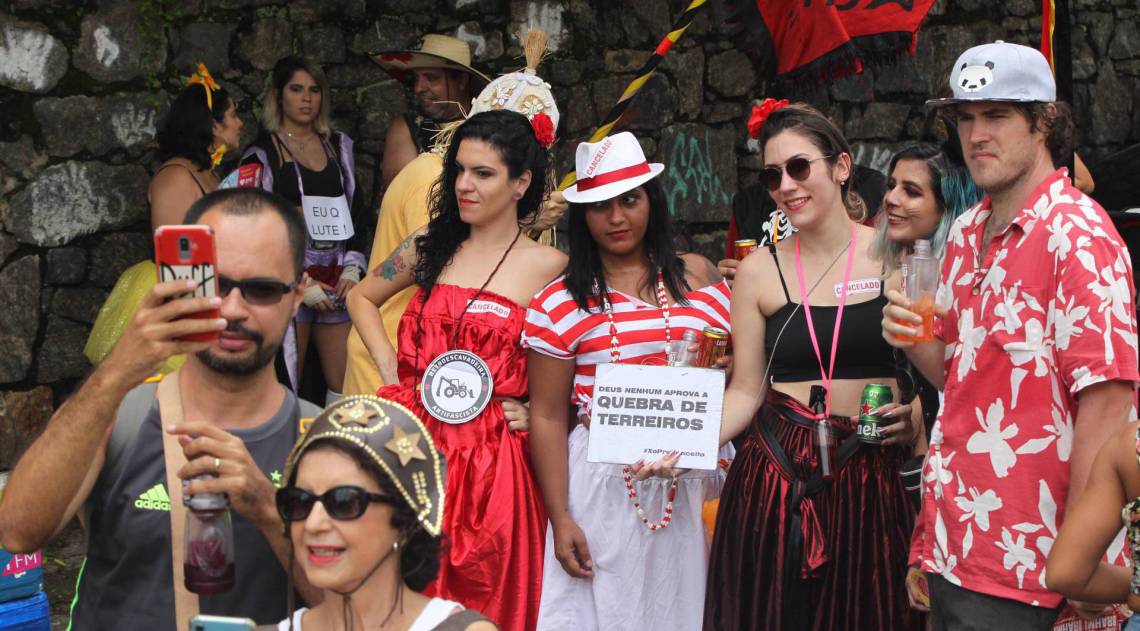 Bloco das Carmelitas em Santa Teresa. 