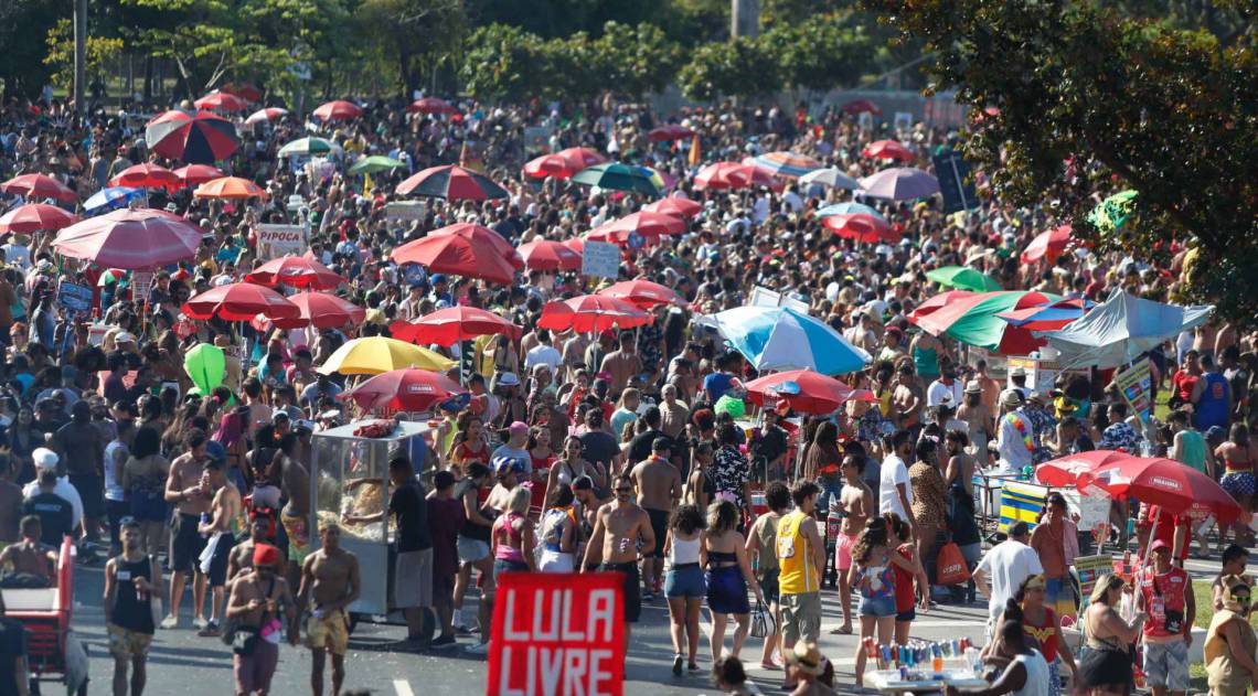 Rio, 25/02/2020, Booco Orquestra Voadora no Aterro, Foto de Gilvan de Souza / Agencia O Dia
