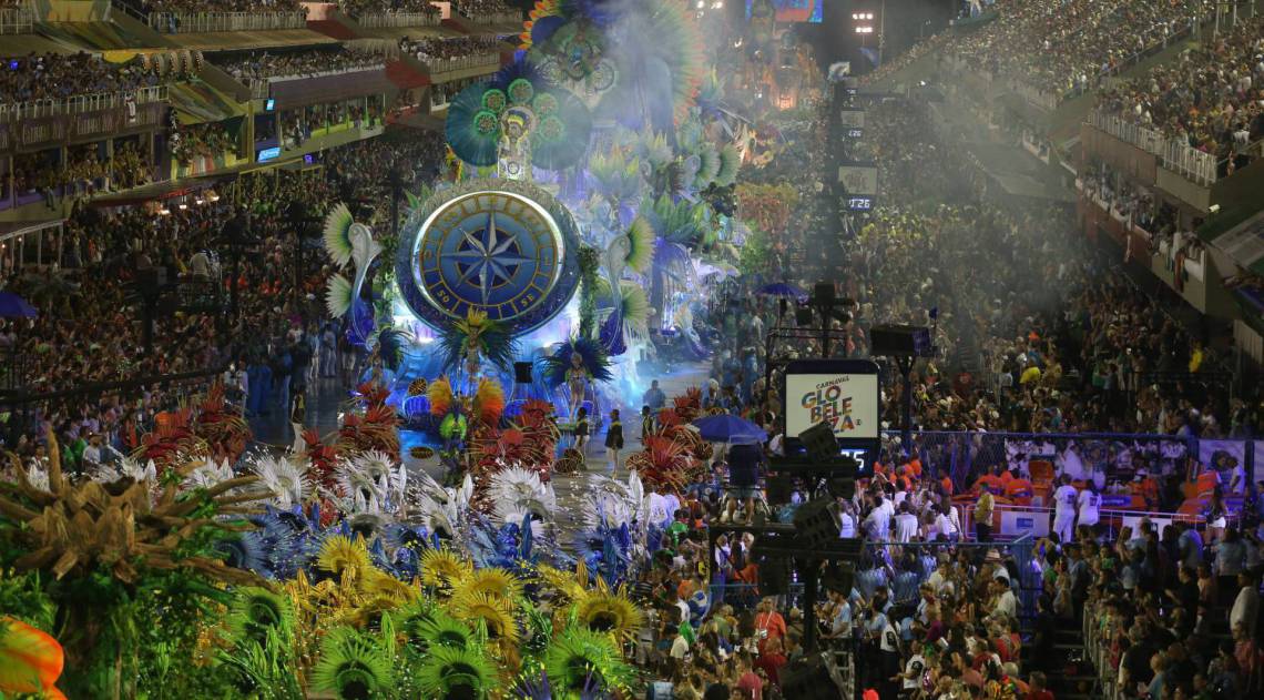 Desfile da Escola de Samba Vila Isabel, v&aacute;lido pelo Grupo Especial do Carnaval 2020, realizado na Marqu&ecirc;s de Sapuca&iacute;, no Centro do Rio de Janeiro, nesta segunda-feira (24). Foto: Cleber Mendes/Agencia O Dia