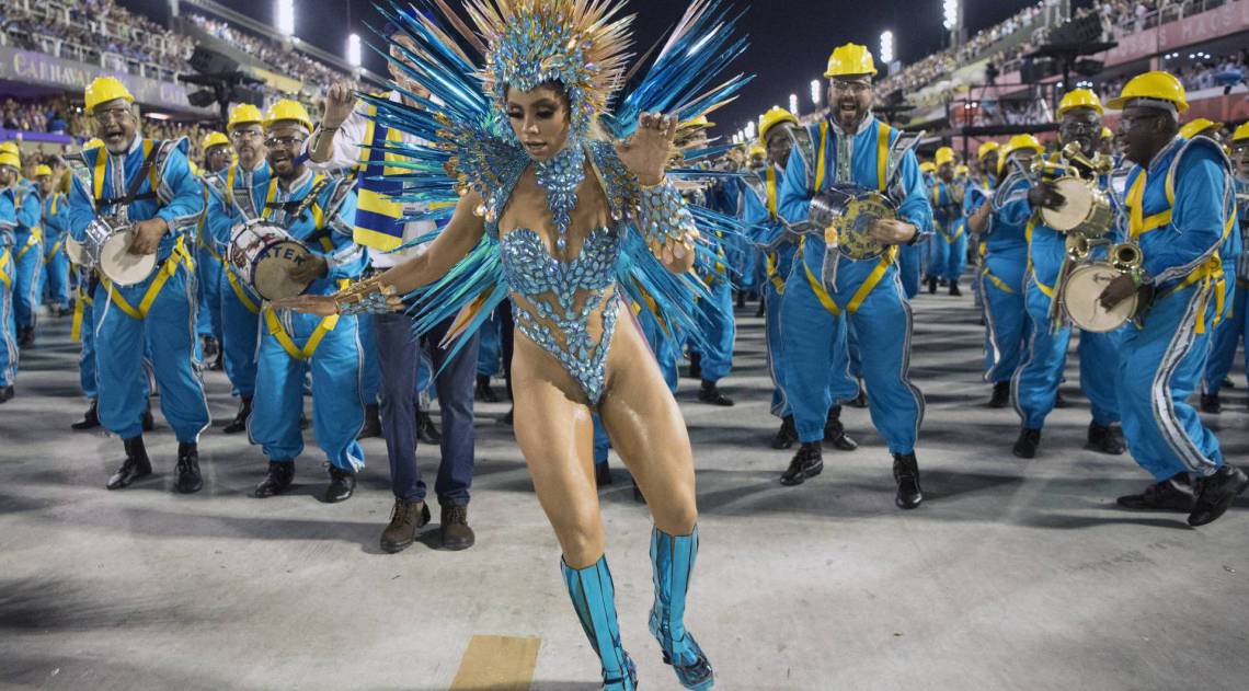 Rio de Janeiro (RJ), 24.02.2020 - Carnaval RJ - Lexa, rainha de bateria da Unidos da Tijuca. Desfile do Grupo Especial das Escolas de Samba do Rio de Janeiro na noite desta segunda-feira(24), na Sapucaí.
