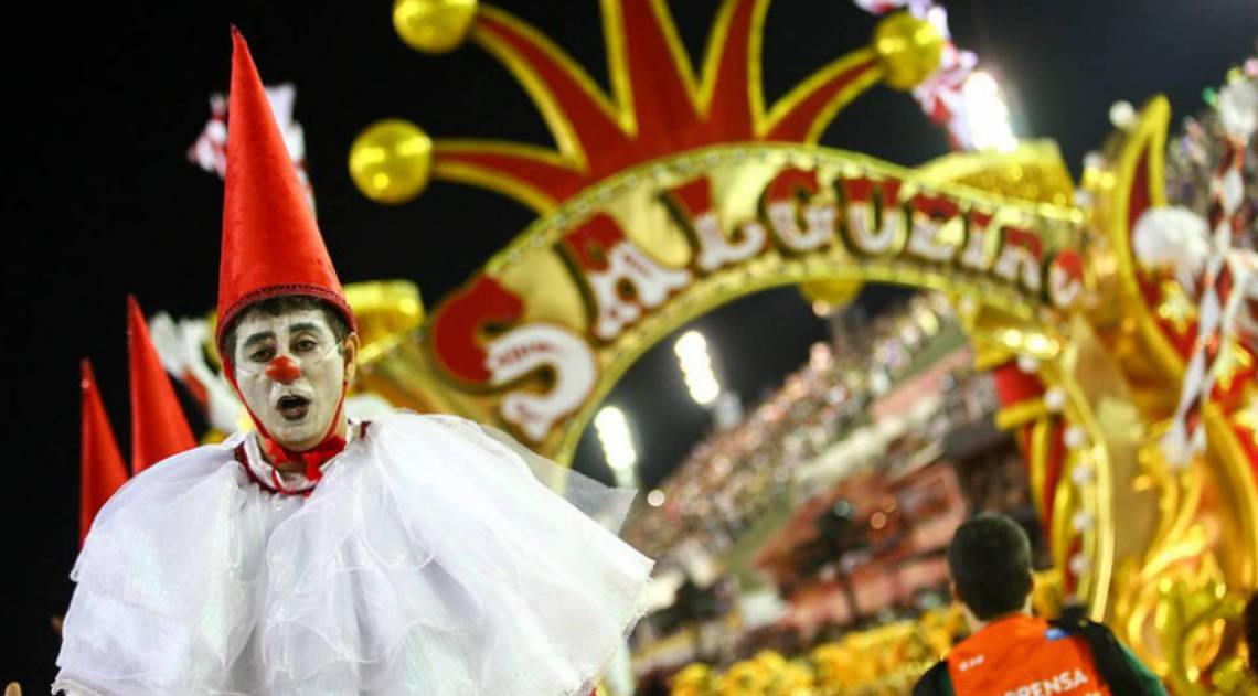 Salgueiro foi a terceira escola na Sapucaí nesta segunda