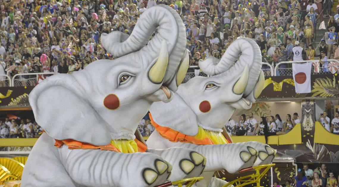 Salgueiro foi a terceira escola a se apresentar