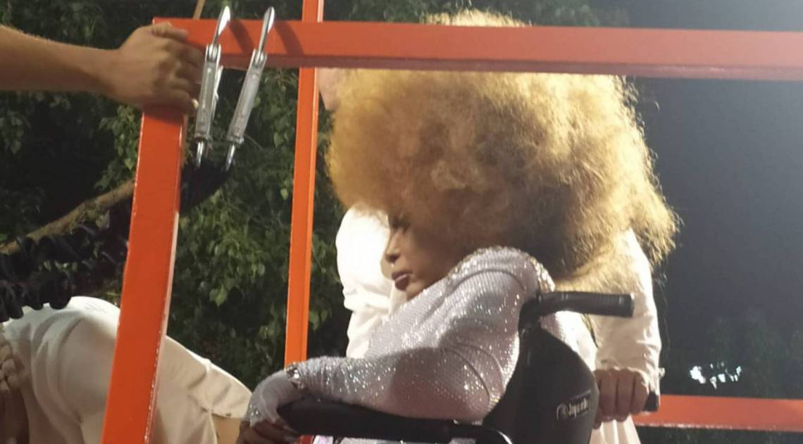 Elza Soares &eacute; a homenageada pela Mocidade - Adriano Araújo/ Agência O DIA