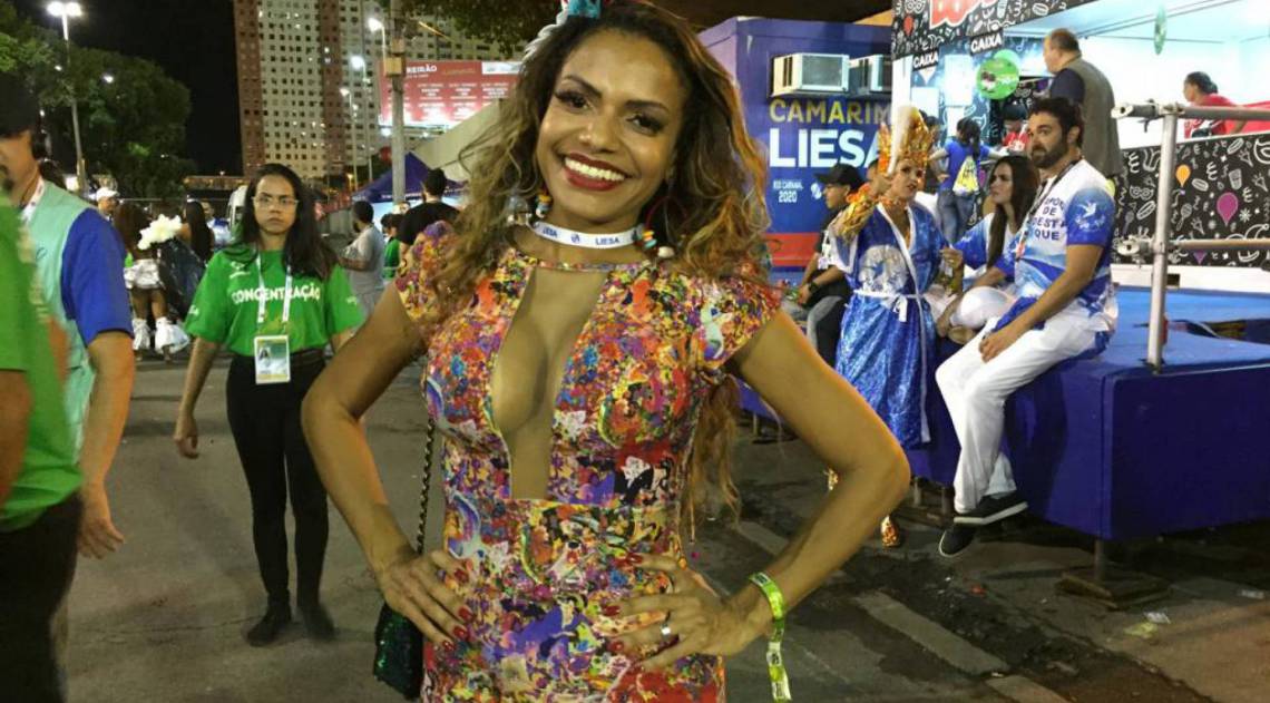 Quitéria Chagas, que se despede da Sapucaí - Gabriel Sobreira / Agência O Dia