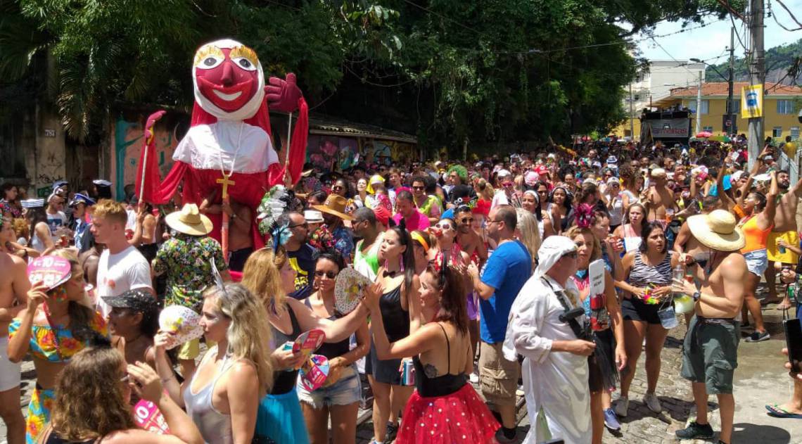 Carmelitas agitou o Centro do Rio