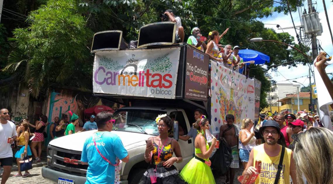 Carmelitas agitou o Centro do Rio
