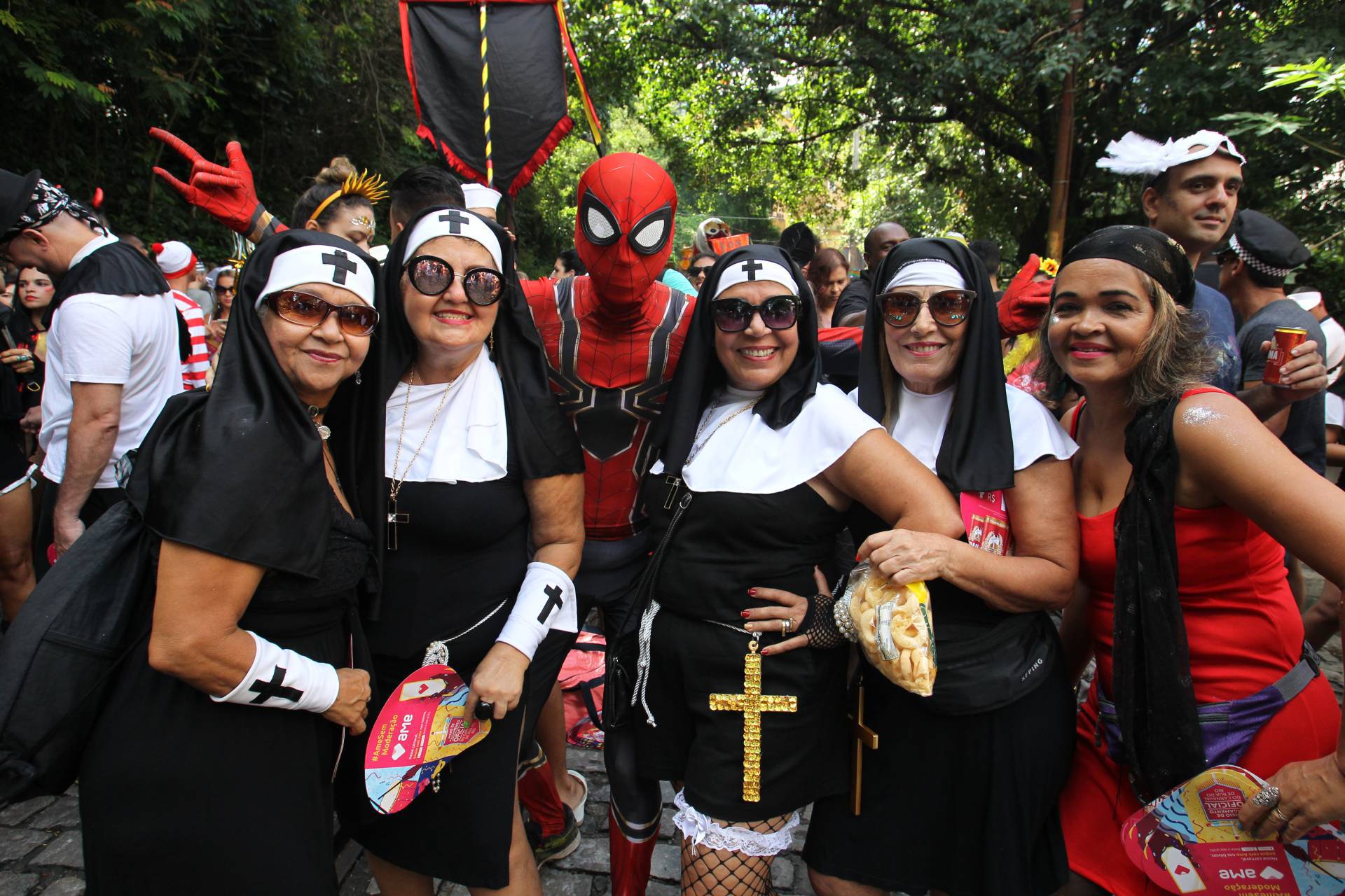 Bloco das Carmelitas em Santa Teresa.  - Estefan Radovicz / Agencia O Dia