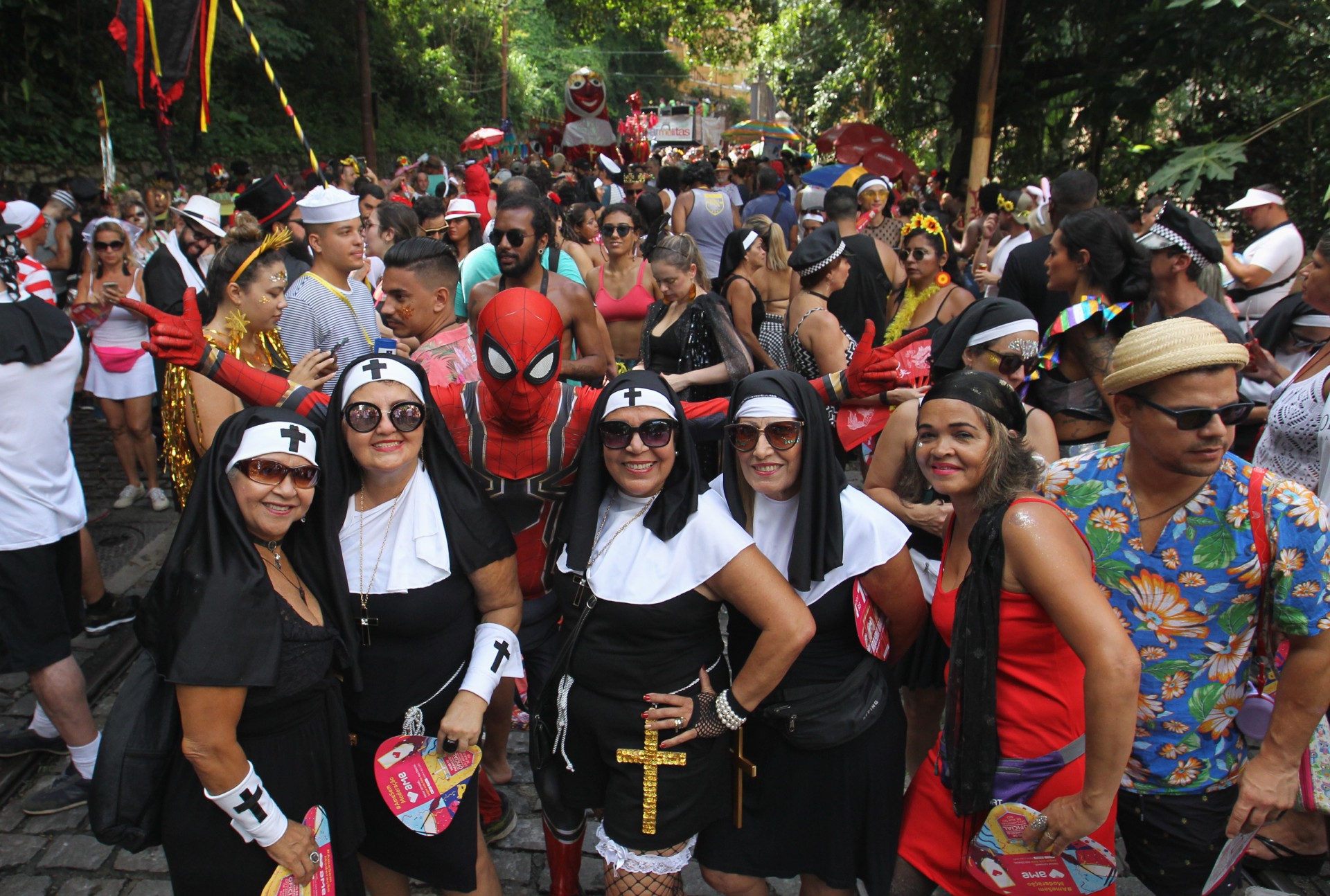 Bloco das Carmelitas em Santa Teresa: liga do bloco aguarda defini&ccedil;&atilde;o at&eacute; meados de janeiro.  - Estefan Radovicz / Agencia O Dia