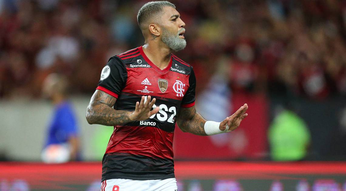 Gabigol foi decisivo no jogo do título da Recopa para o Flamengo - Daniel Castelo Branco