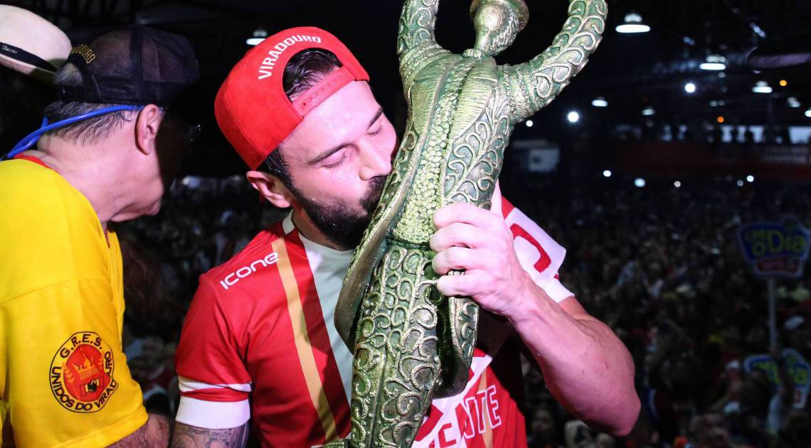 O presidente Marcelinho Calil  - Cl&eacute;ber Mendes