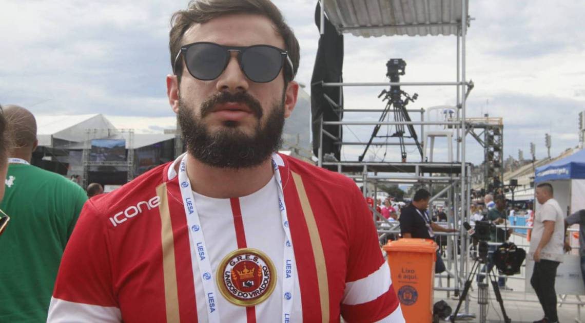 Presidente da Unidos do Viradouro, Marcelinho Calil - Reginaldo Pimenta / AgÃÂªncia O Dia