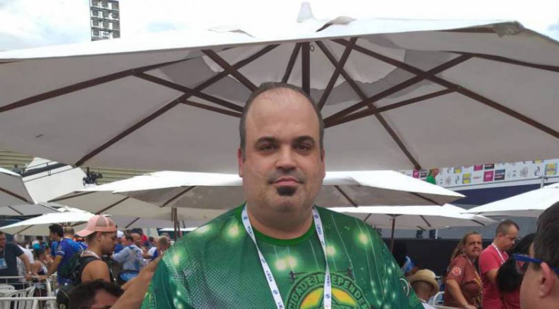 Presidente da Mocidade Independente de Padre Miguel, Flávio da Silva Santos - Agência O DIA