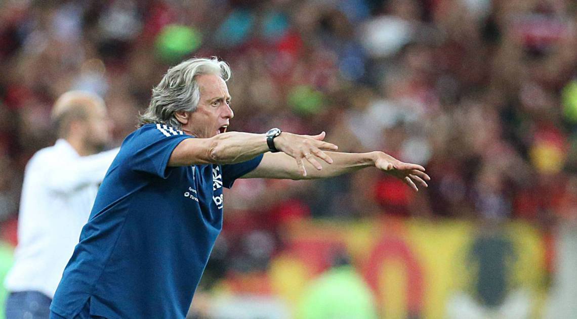 26/02/2020 - Recopa Sul-Americana -  FLAMENGO X INDEPENDIENTE DEL VALLE - Jogo de volta da final da Recopa Sul-Americana, no Maracana.Jorge Jesus Foto: Daniel Castelo Branco / Agencia O Dia