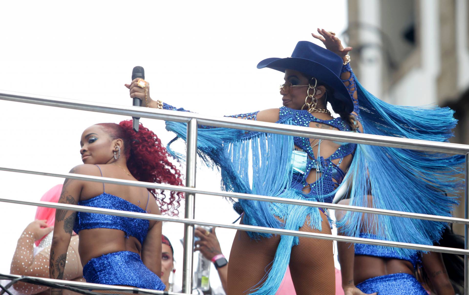 Rio, 29/02/2020  - Carnaval - Bloco da Anitta. Castelo,  Centro do Rio. Foto: Ricardo Cassiano/Agencia O Dia - Ricardo Cassiano/Agencia O Dia