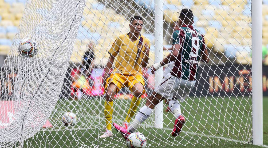 Rio de Janeiro - 01/03/2020 - Maracanã..Fluminense enfrenta o Madureira esta tarde no Maracanã pela 1ª rodada da Taça Rio 2020..FOTO: LUCAS MERÇON/ FLUMINENSE F.C. . .IMPORTANTE: Imagem destinada ao autor, seu uso comercial está vetado incondicionalmente por seu autor .É obrigatório mencionar o nome do autor ou usar a imagem....IMPORTANT: Image intended for creator. Commercial use is prohibited unconditionally by its author. It is mandatory to mention the name of the author or use the image....IMPORTANTE: Imágen para uso solamente ao autor. El uso comercial es prohibido por su autor. És mandatório mencionar el nombre del autor ao usar el imágen.