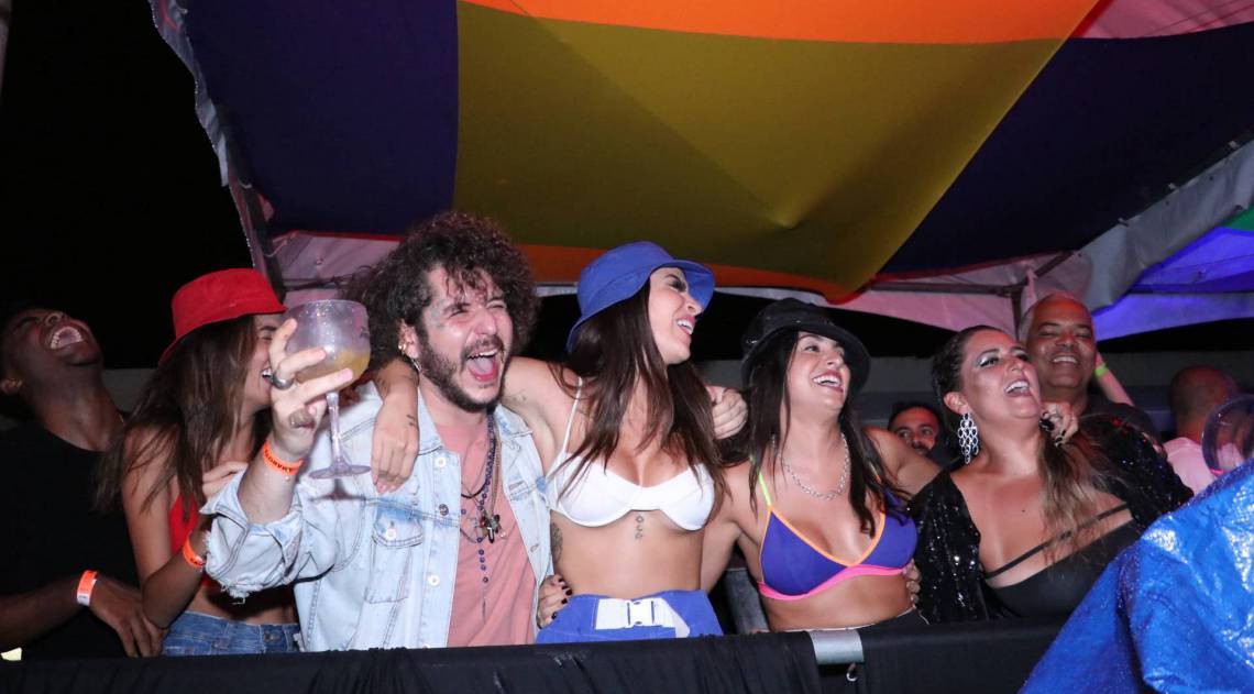 Bianca Andrade se diverte em show de Ludmilla